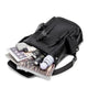 Sac à dos en cuir solide de luxe pour hommes, sac d'école de grande capacité pour hommes, sac à dos pour ordinateur portable de voyage d'affaires, nouvelle mode