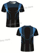 Entraînement musculaire Gym hommes t-shirt sport Fitness à manches courtes t-shirts séchage rapide course vêtements de sport hommes vêtements surdimensionnés hauts